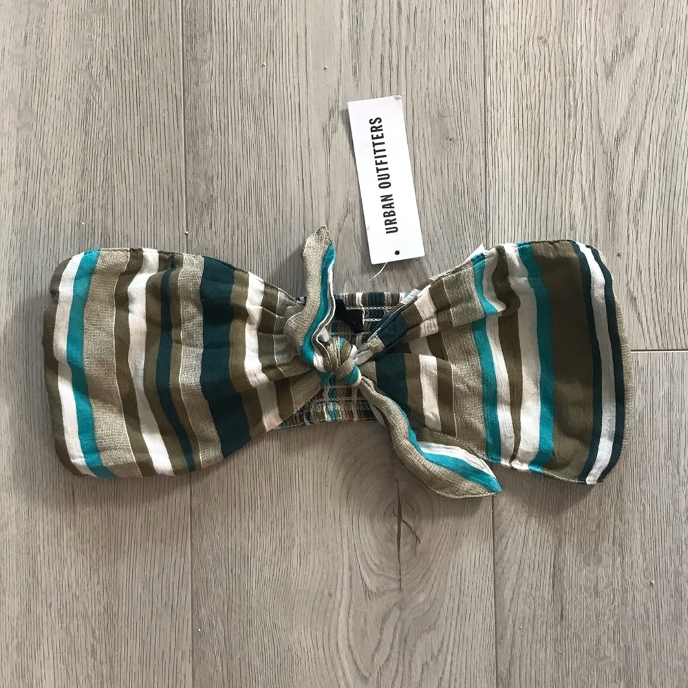 UO Striped Bandeau Top
